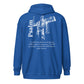 Psalm 29:10-11 heavy blend zip up