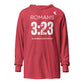 Romans 3:23 Hooded long-sleeve