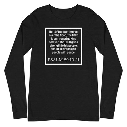Psalm 29:10-11 Long Sleeve