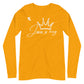 Jesus is King Long Sleeve Tee