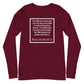 Psalm 29:10-11 Long Sleeve