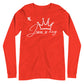 Jesus is King Long Sleeve Tee