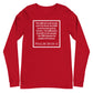 Psalm 29:10-11 Long Sleeve
