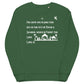 Unisex organic sweatshirt