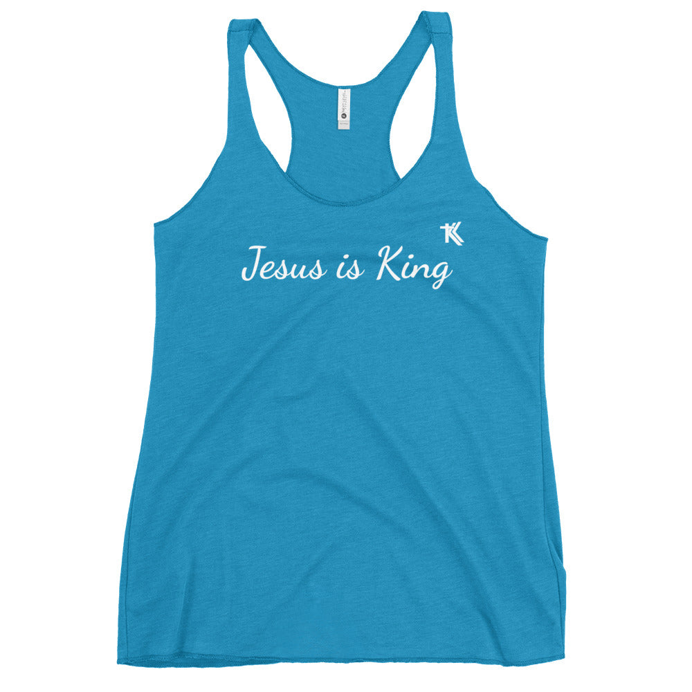 Women's Jesus is King Racerback